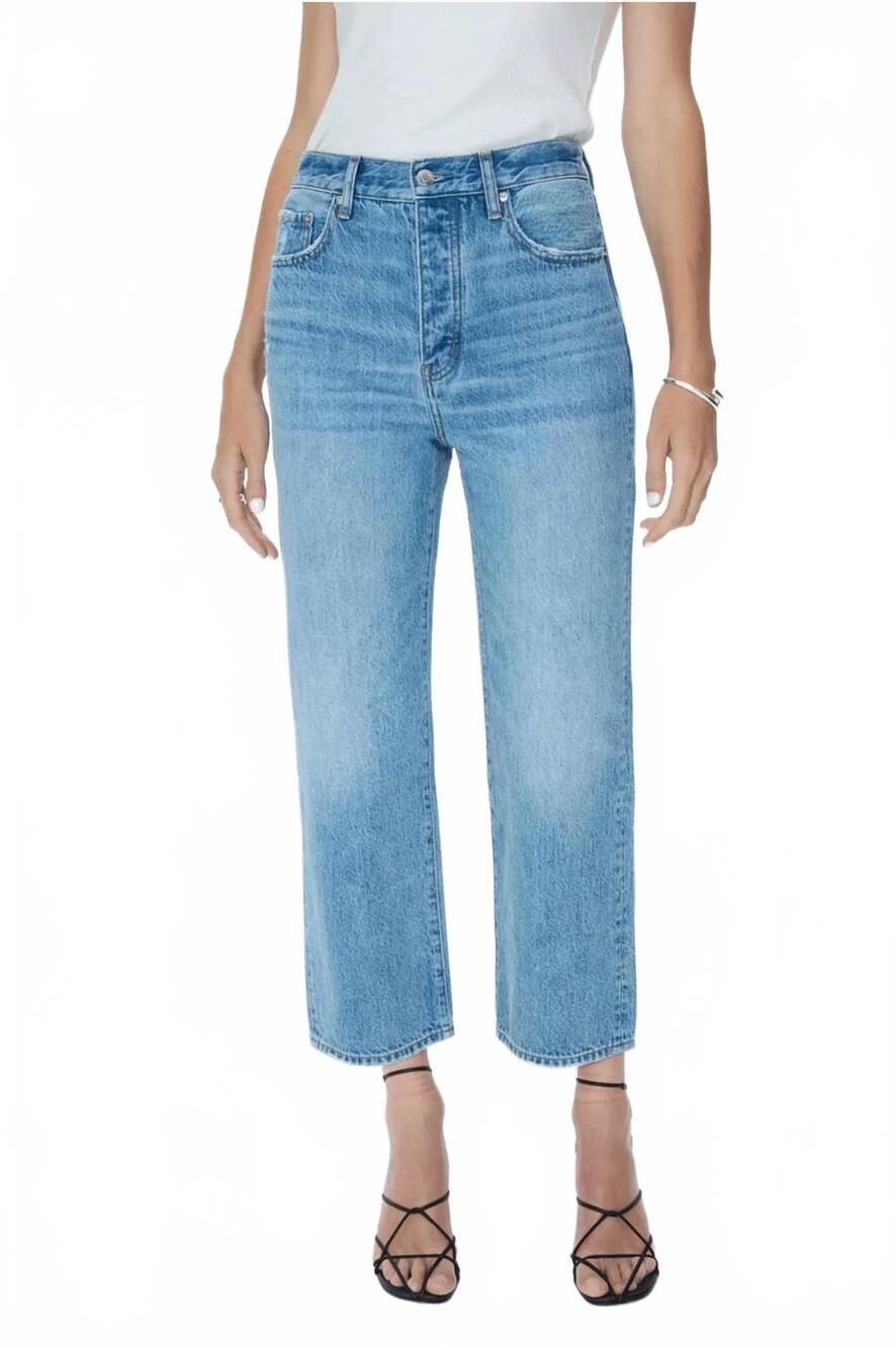NEW PISTOLA cassie crop jeans in care free